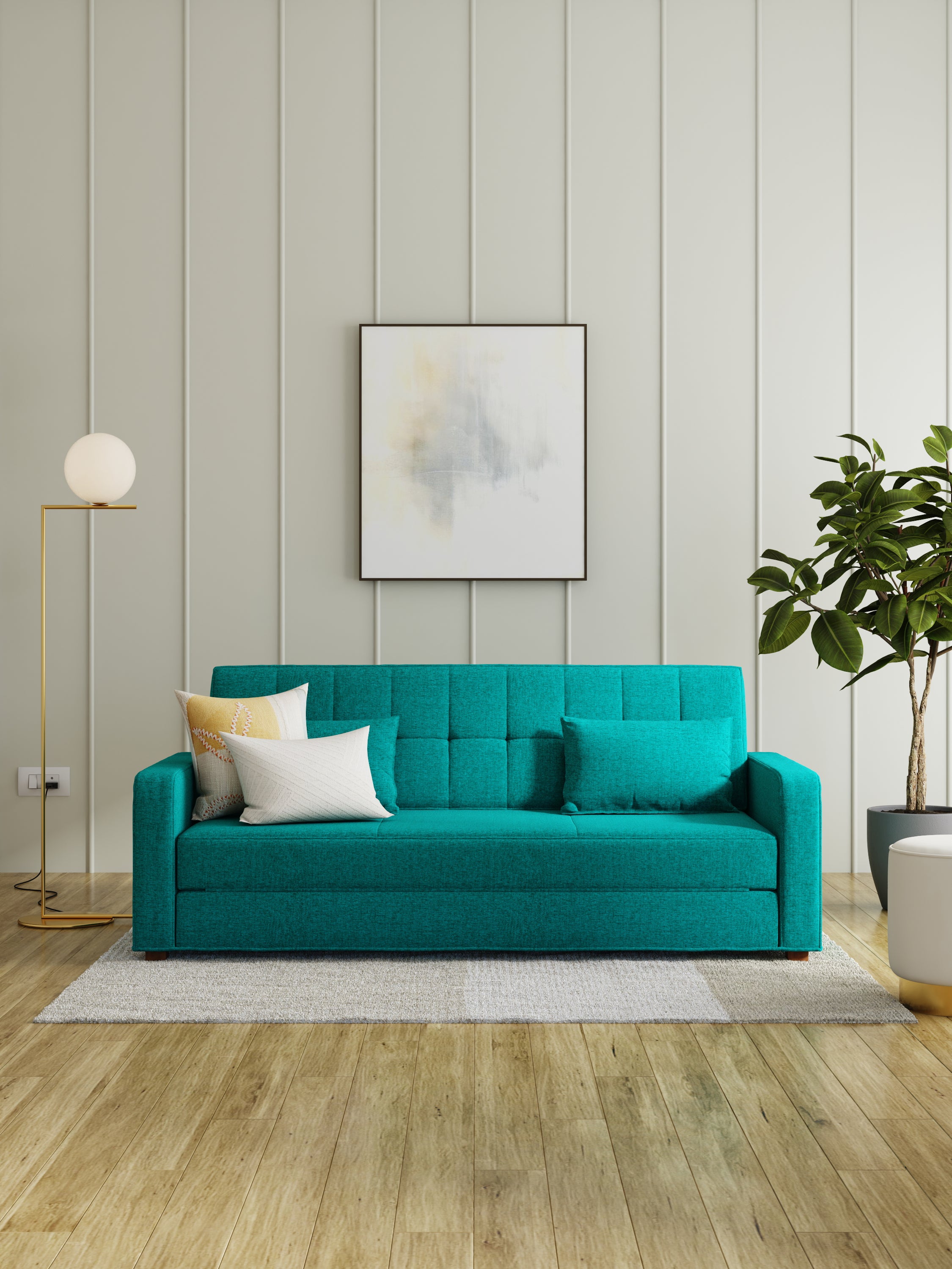 Matteo 3 Seater Sofa Cum Bed