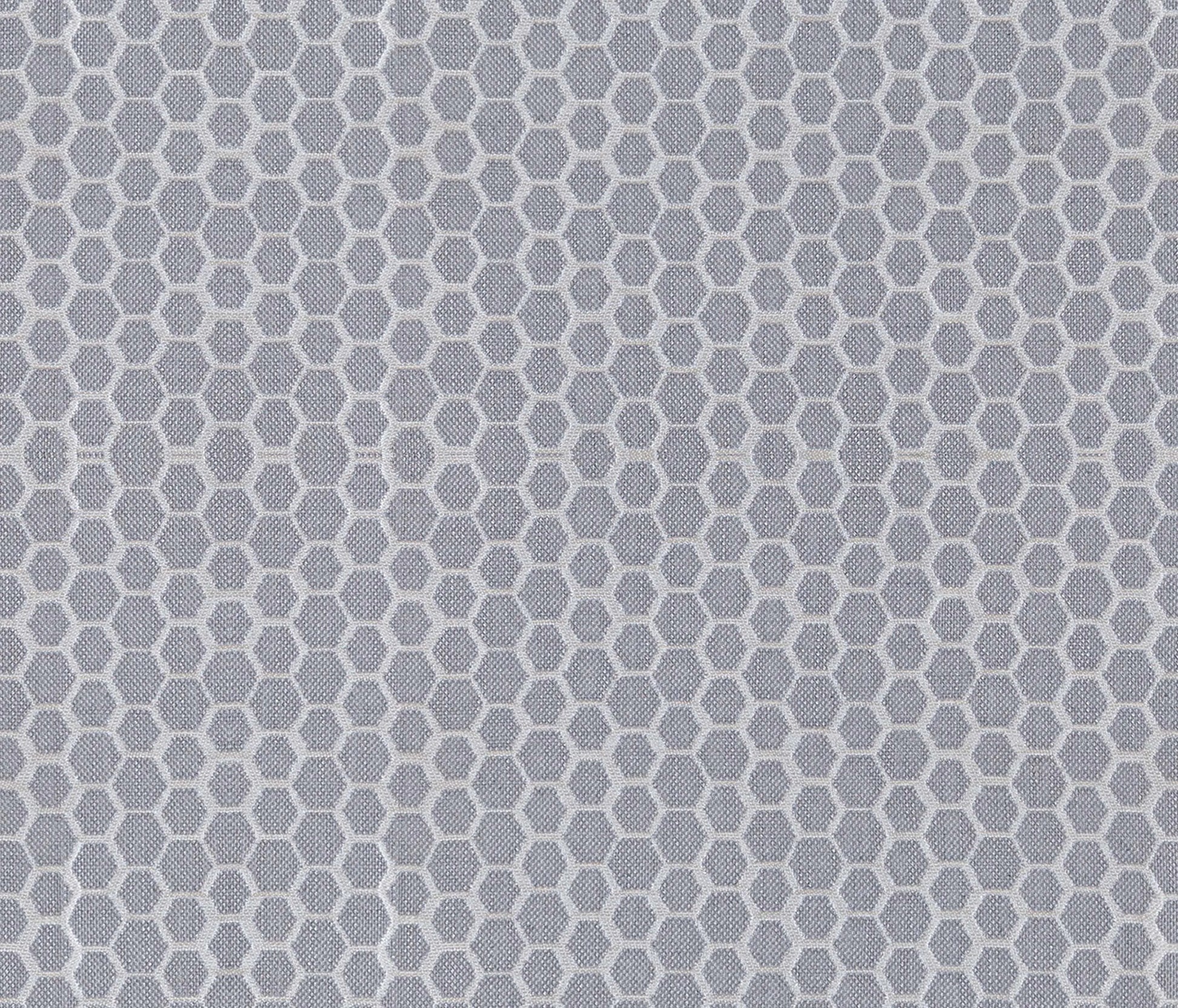 Hallmark Drapes Edition 2 - Honeycomb | Multipurpose Fabric Honeycomb-Silver