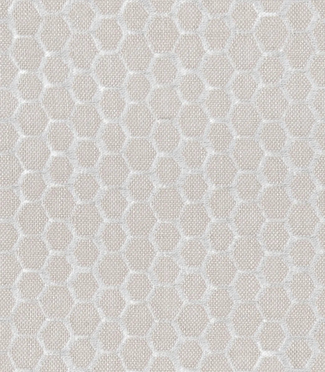 Hallmark Drapes Edition 2 - Honeycomb | Multipurpose Fabric Honeycomb-Latte