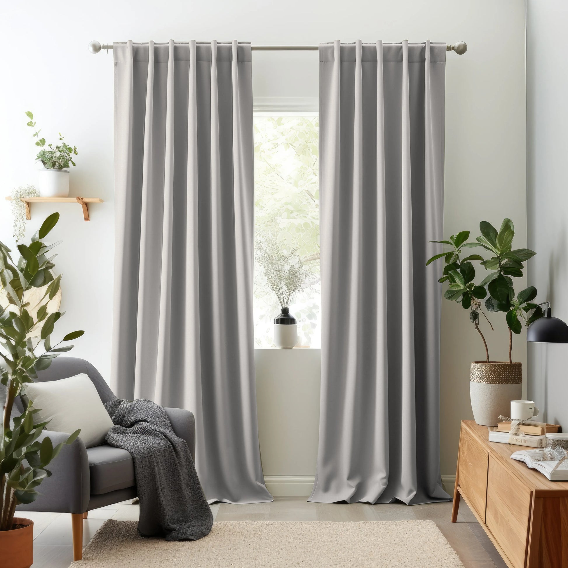 Hallmark Drapes Edition 4 - Bark | Made to Order Light Filtering Curtains Bark-Sand