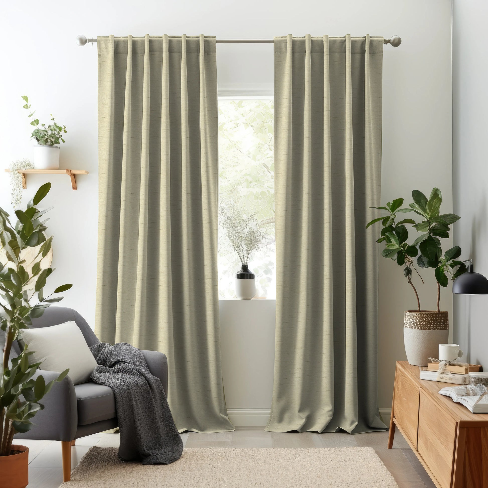 Hallmark Drapes Edition 4 - Holstone | Made to Order Light Filtering Curtains Holstone-Bone
