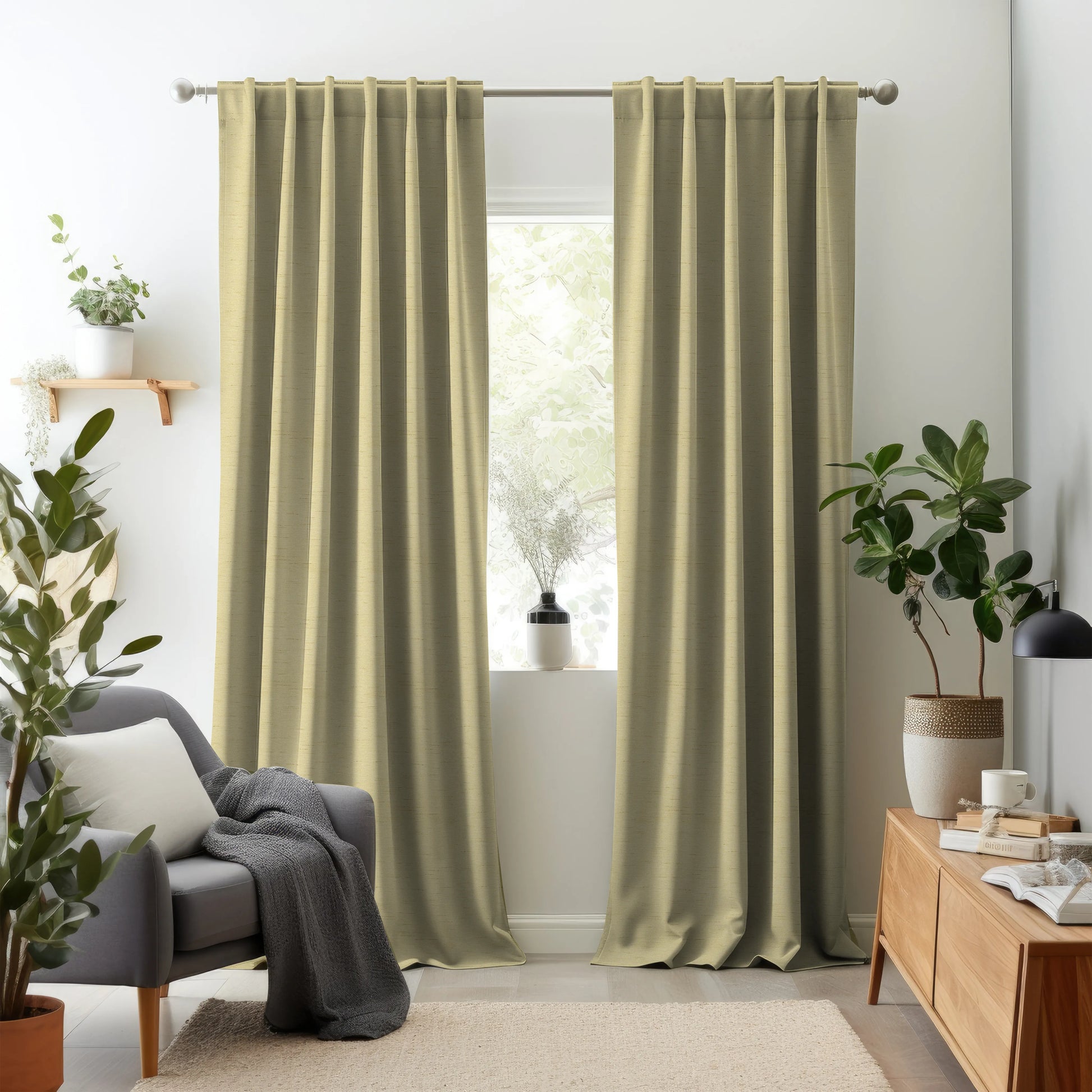 Hallmark Drapes Edition 4 - Holstone | Made to Order Light Filtering Curtains Holstone-Husk