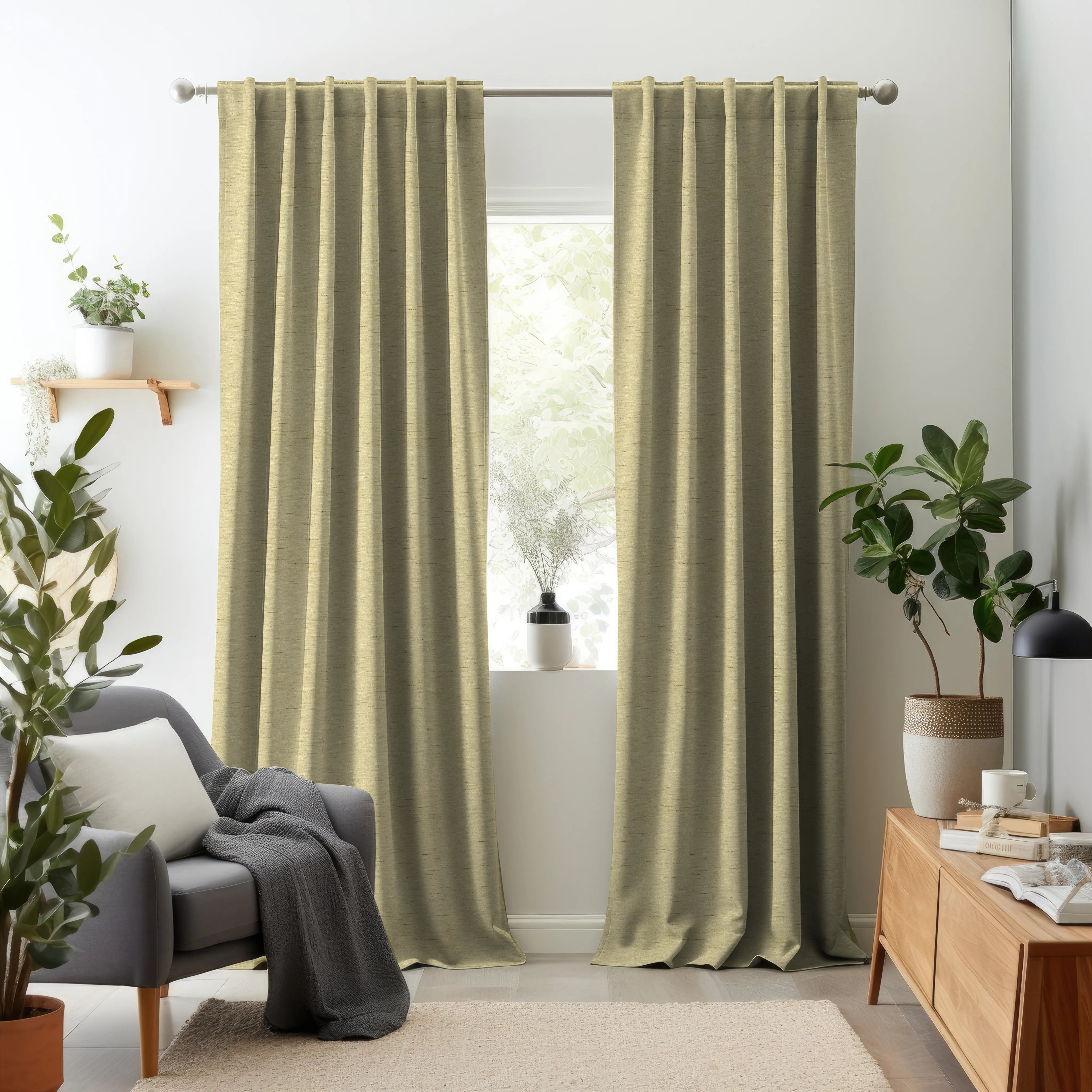 Hallmark Drapes Edition 4 - Holstone | Made to Order Light Filtering Curtains Holstone-Husk