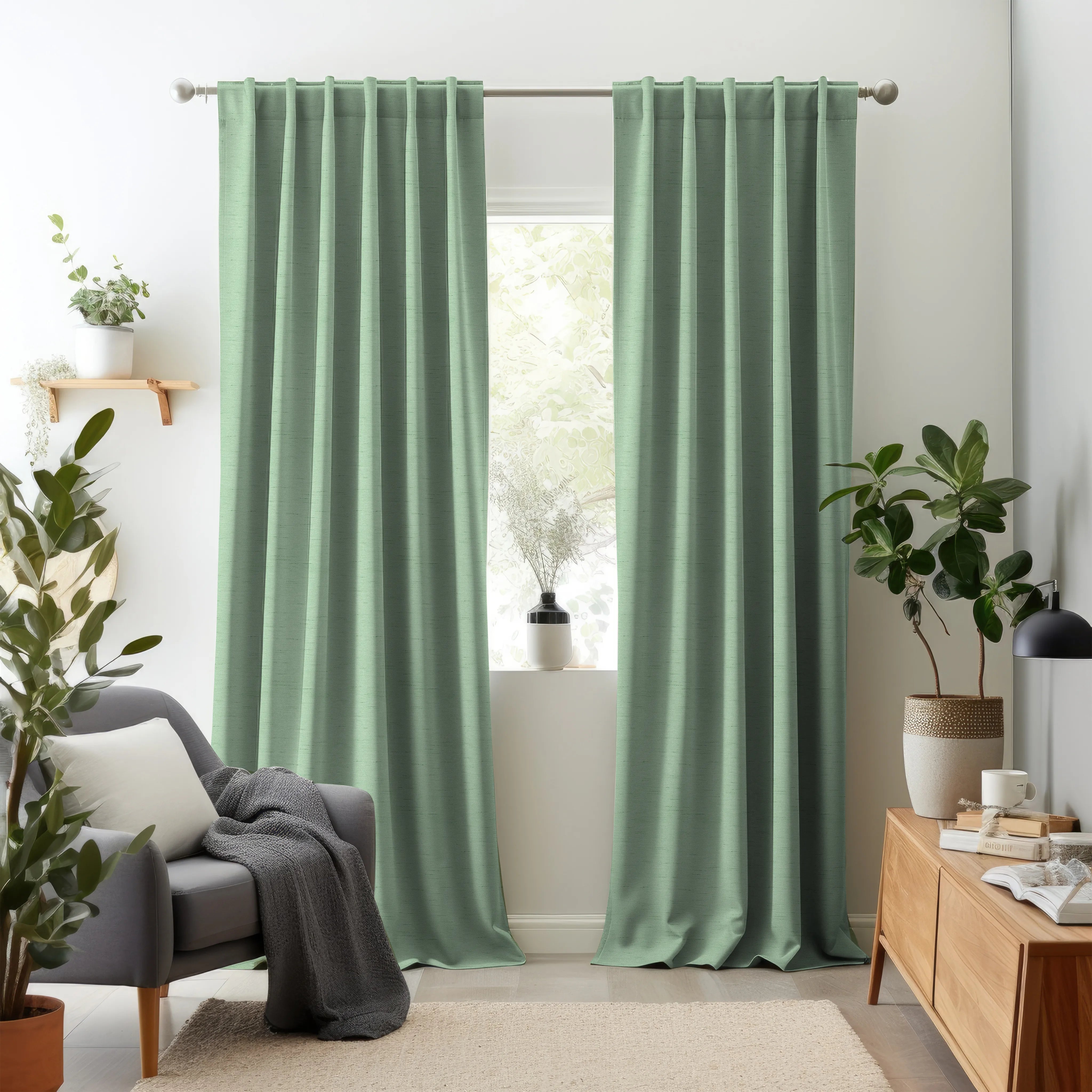 Hallmark Drapes Edition 4 - Holstone | Made to Order Light Filtering Curtains Holstone-Mist