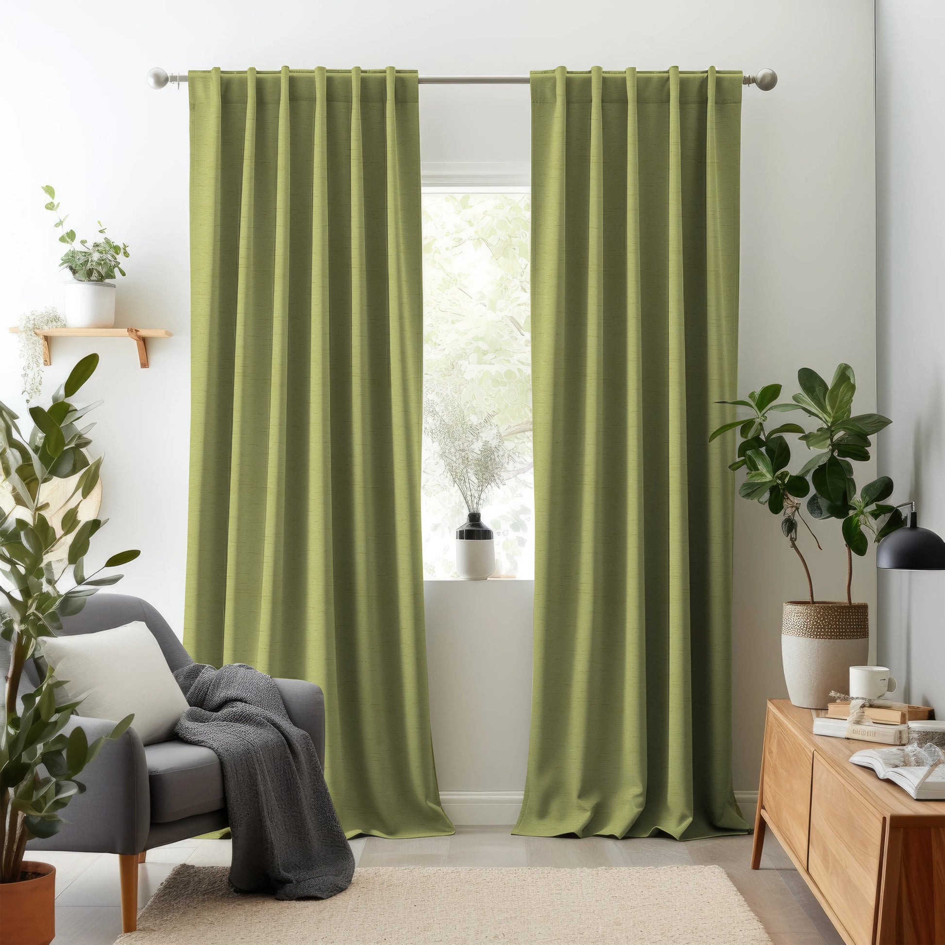 Hallmark Drapes Edition 4 - Holstone | Made to Order Light Filtering Curtains Holstone-Pear