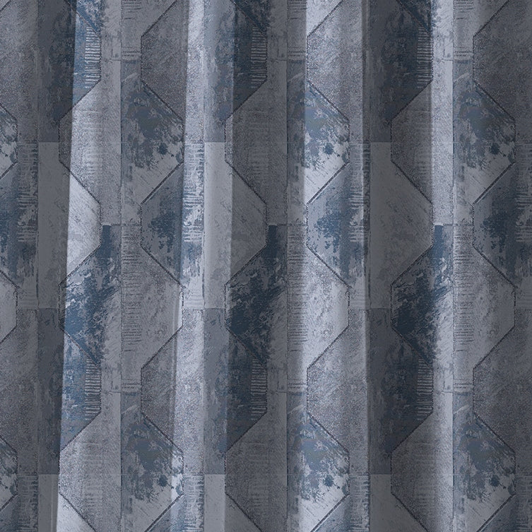 Cosmic Charm Edition 1 | Made-to-Order Light Filtering Curtains Denim-Mirage