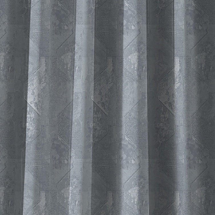 Cosmic Charm Edition 1 | Made-to-Order Light Filtering Curtains Steel-Mirage