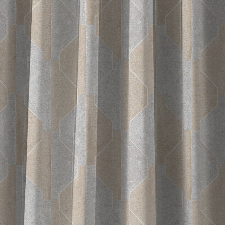 Cosmic Charm Edition 1 | Made-to-Order Light Filtering Curtains Sand-Mirage