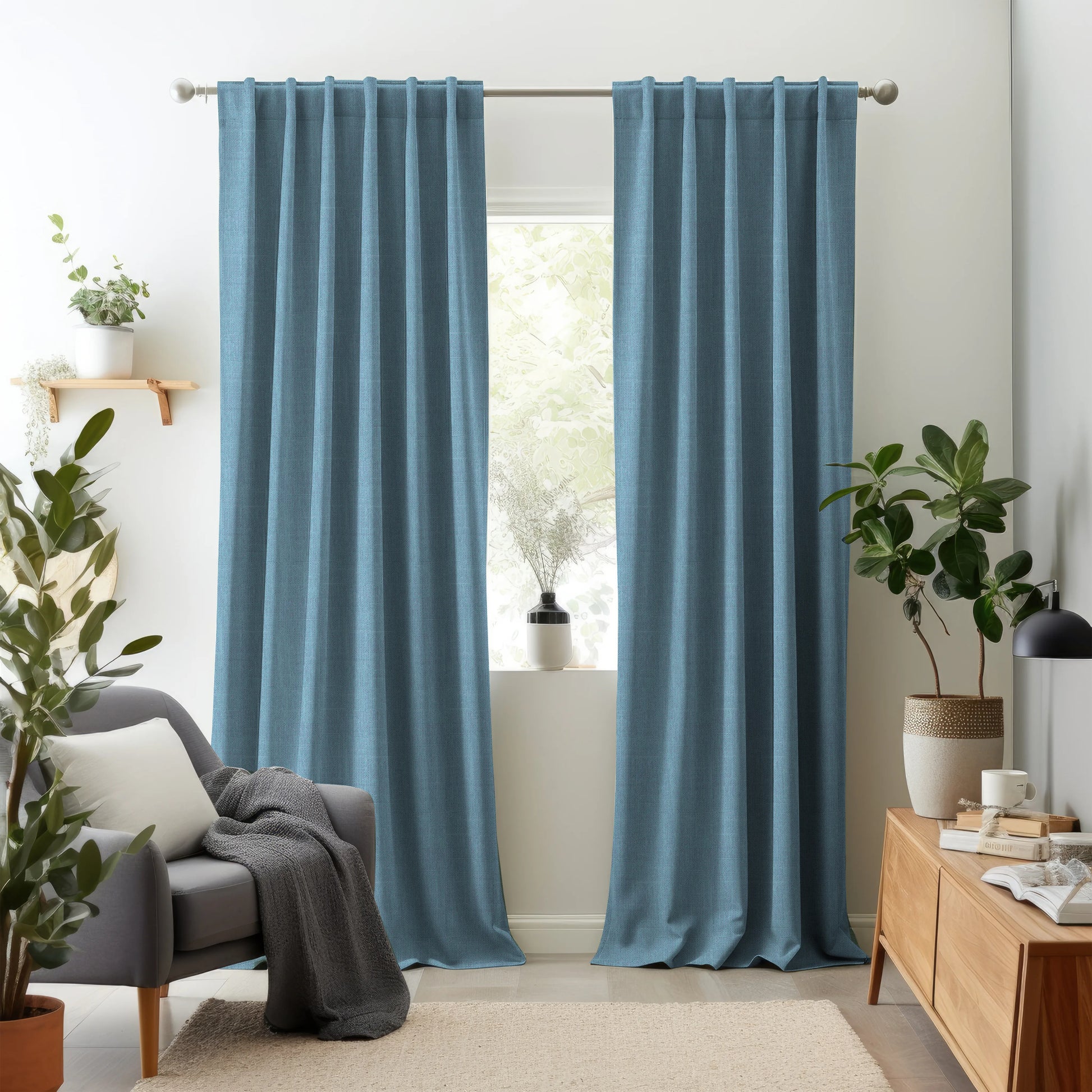 Hallmark Drapes Edition 4 - Parana | Multipurpose Fabric Parana-Cerulean