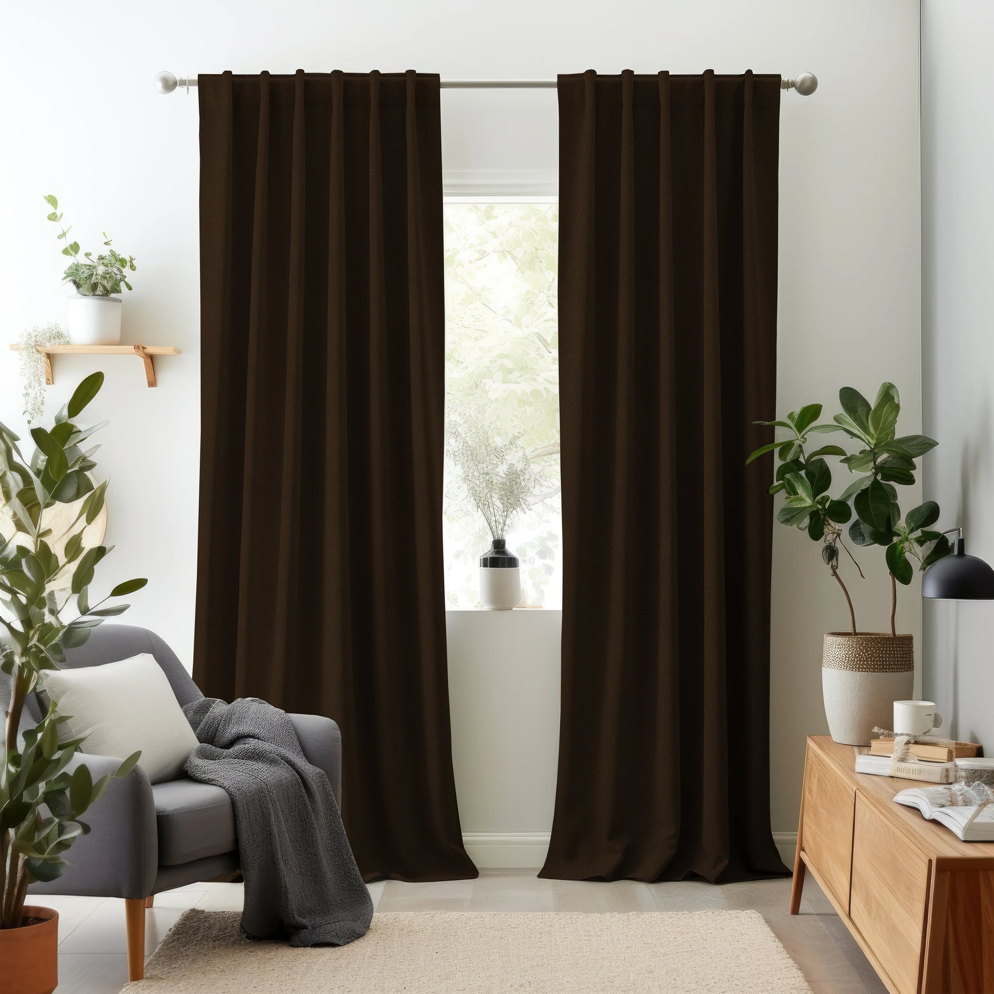 Hallmark Drapes Edition 2 - Frost | Multipurpose Fabric Frost-Coffee