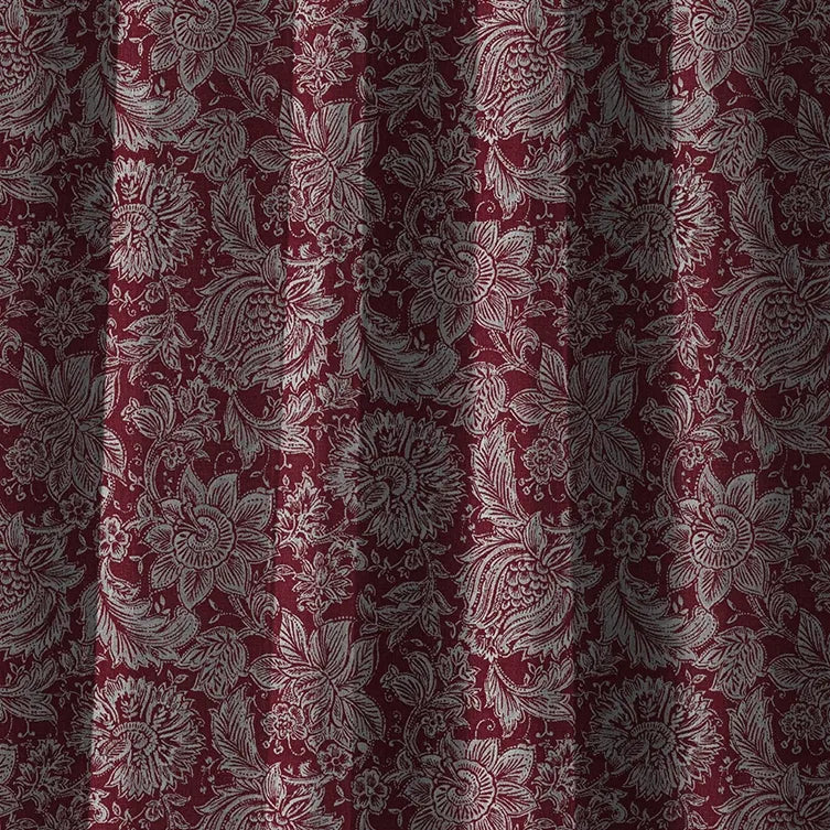 Nomad's Diary Edition 2 - Botania | Made to Order Light Filtering Curtains Botania-Hibiscus