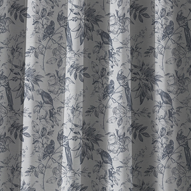 Cosmic Charm Edition 1 | Made-to-Order Light Filtering Curtains Graphite-Pero