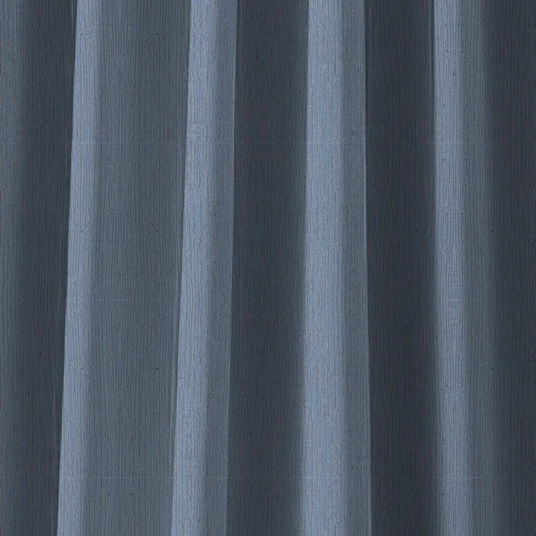 Hallmark Drapes Edition 4 - Almond | Made to Order Light Filtering Curtains Almond-Dusky Blue