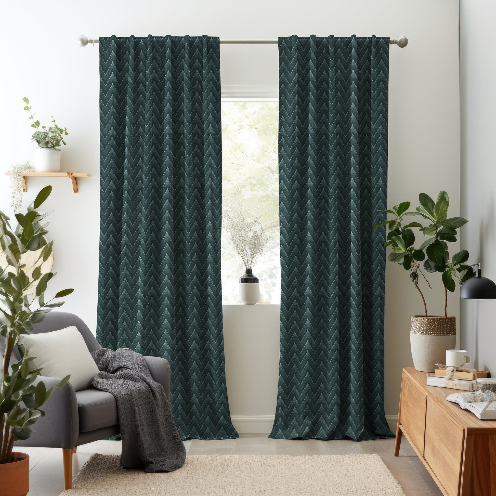 Elementos Edition 1 | Made-to-Order Curtains / Upholstery Fabric Deepsea-Peak