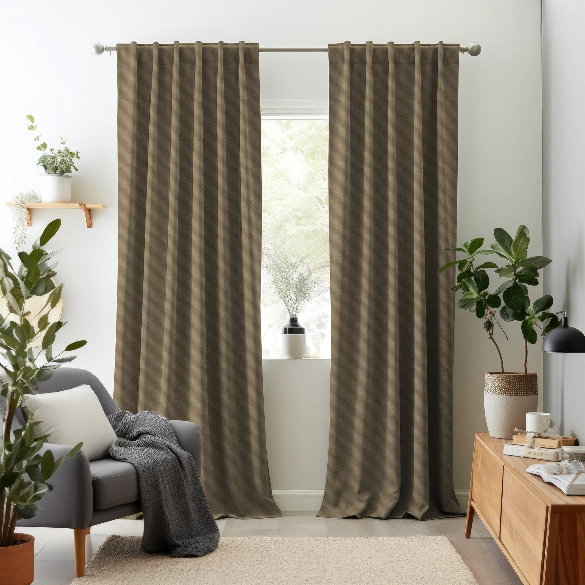 Hallmark Drapes Edition 4 - Murray | Made to Order Light Filtering Curtains Murray-Beige