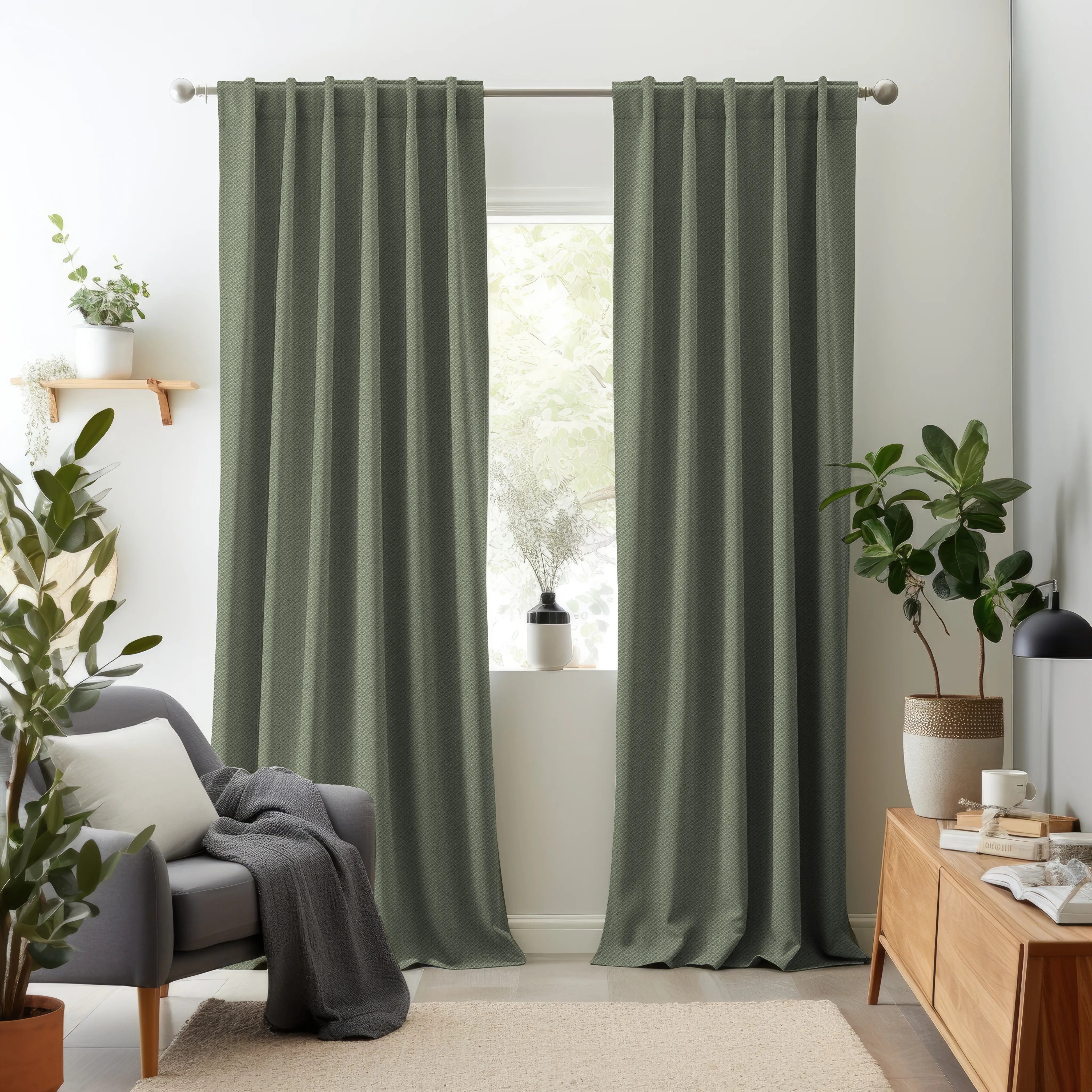 Hallmark Drapes Edition 4 - Murray | Made to Order Light Filtering Curtains Murray-Peppermint