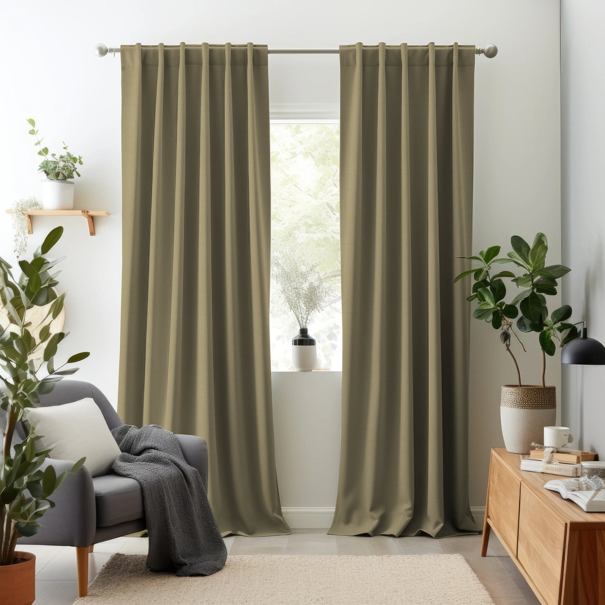 Hallmark Drapes Edition 4 - Lena | Multipurpose Fabric Lena-Straw
