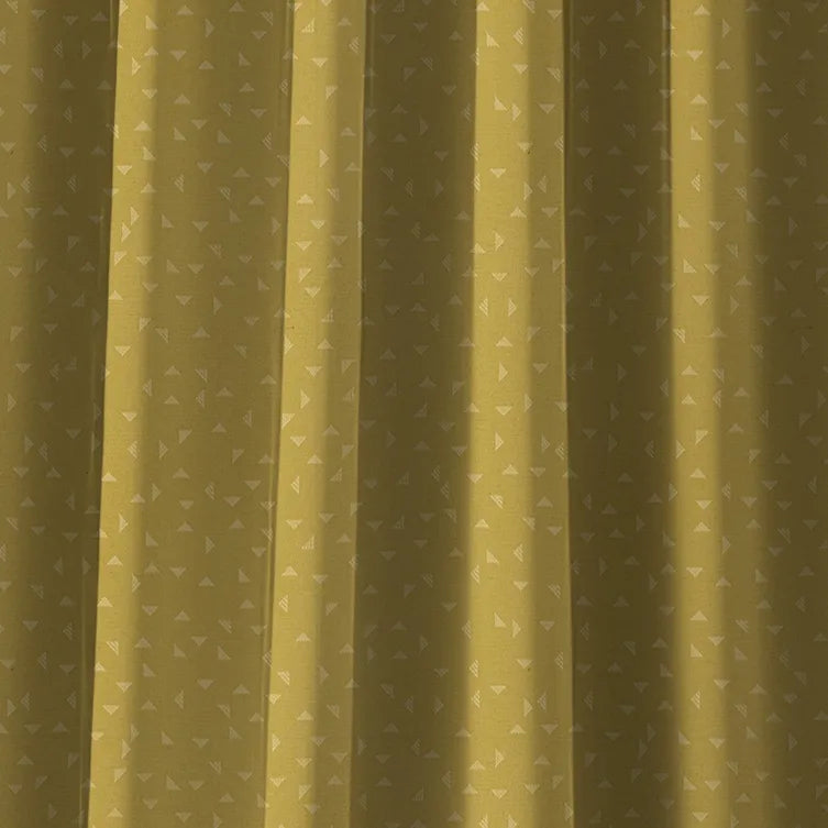 Elementos Edition 6 - Trine | Made to Order Light Filtering Curtains Trine-Mustard