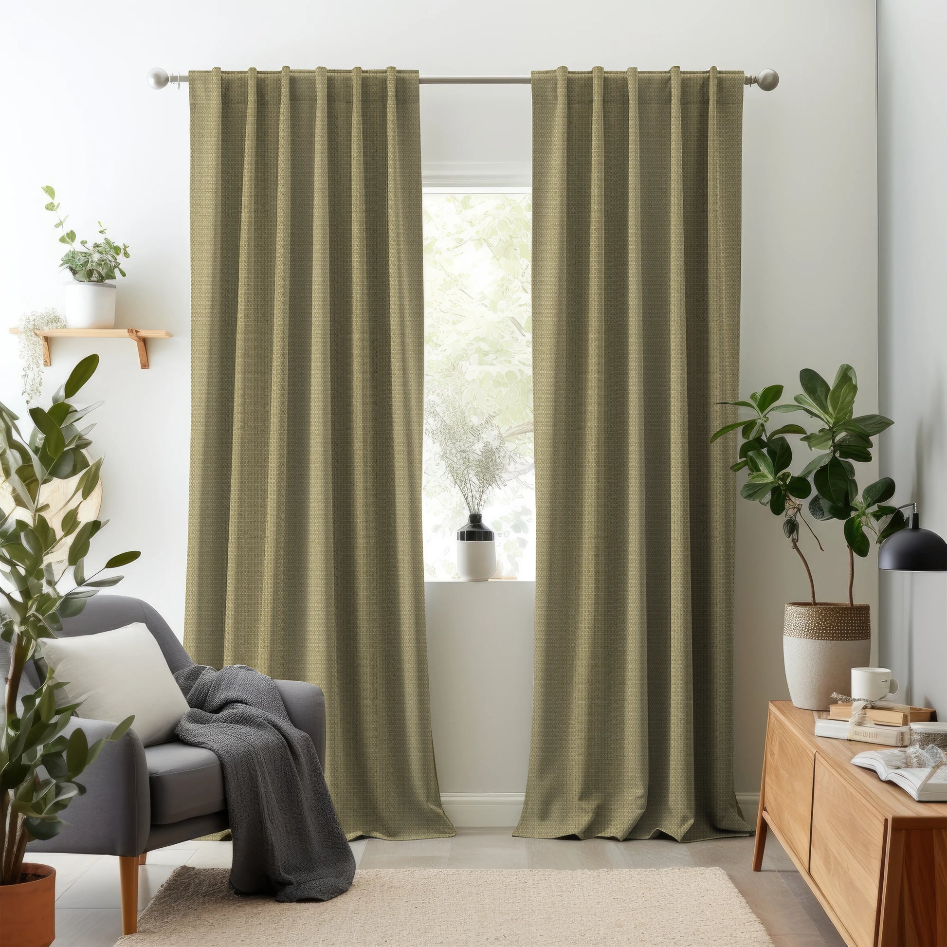 Elementos Edition 6 - Hatch | Made to Order Light Filtering Curtains Hatch-Mocassin