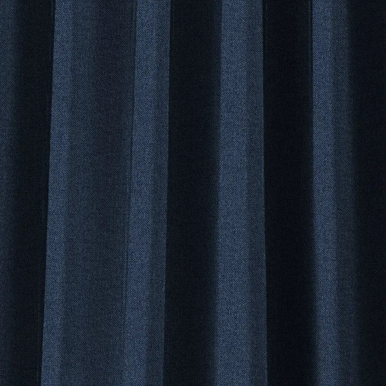 Hallmark Drapes Edition 3 - Melange Twill | Multipurpose Fabric Melange Twill-Marine