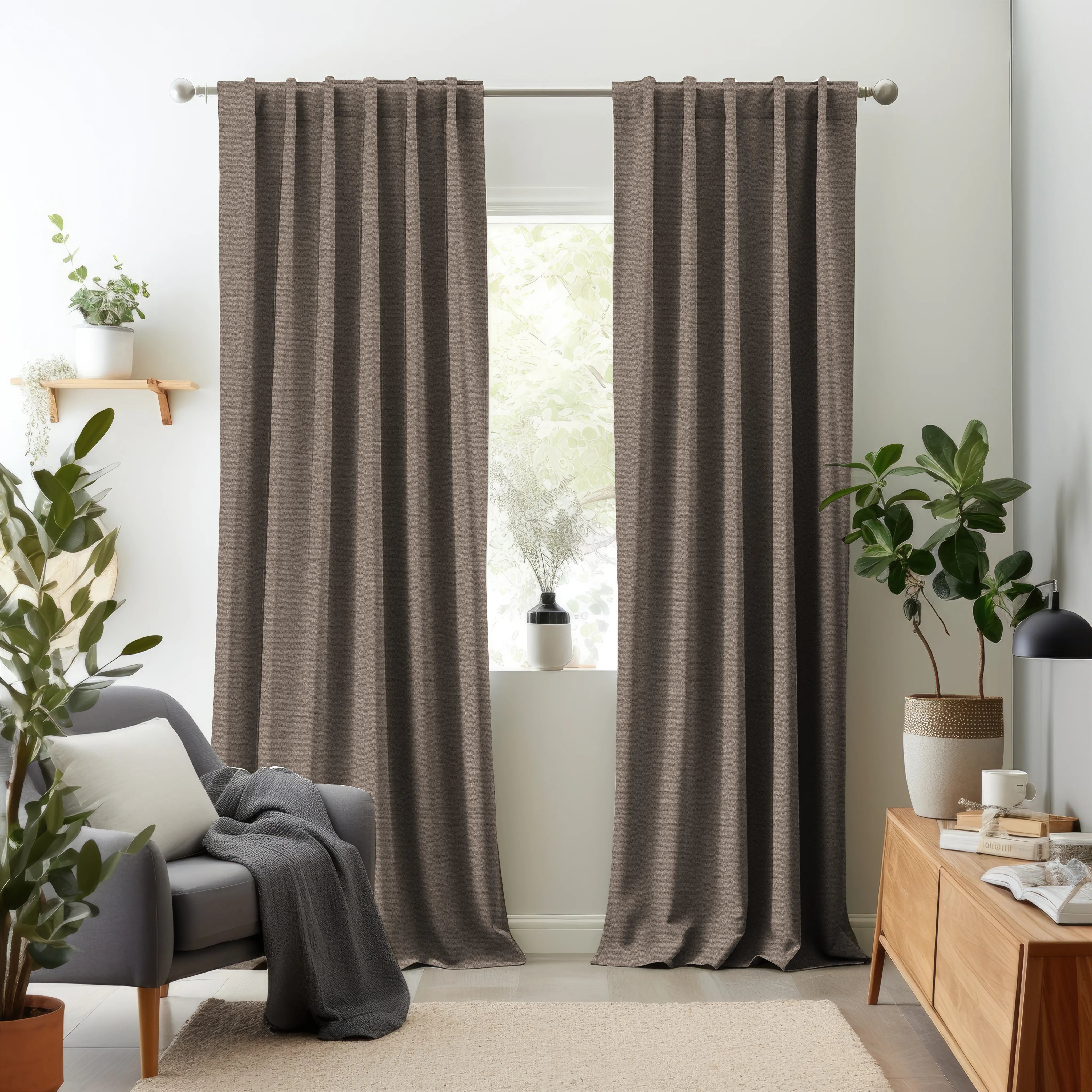 Hallmark Drapes Edition 3 - Melange Twill | Multipurpose Fabric Melange Twill-Heather Beige