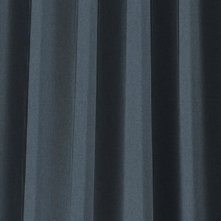 Hallmark Drapes Edition 3 - Melange Plain | Made to Order Light Filtering Curtains Melange Plain-Denim