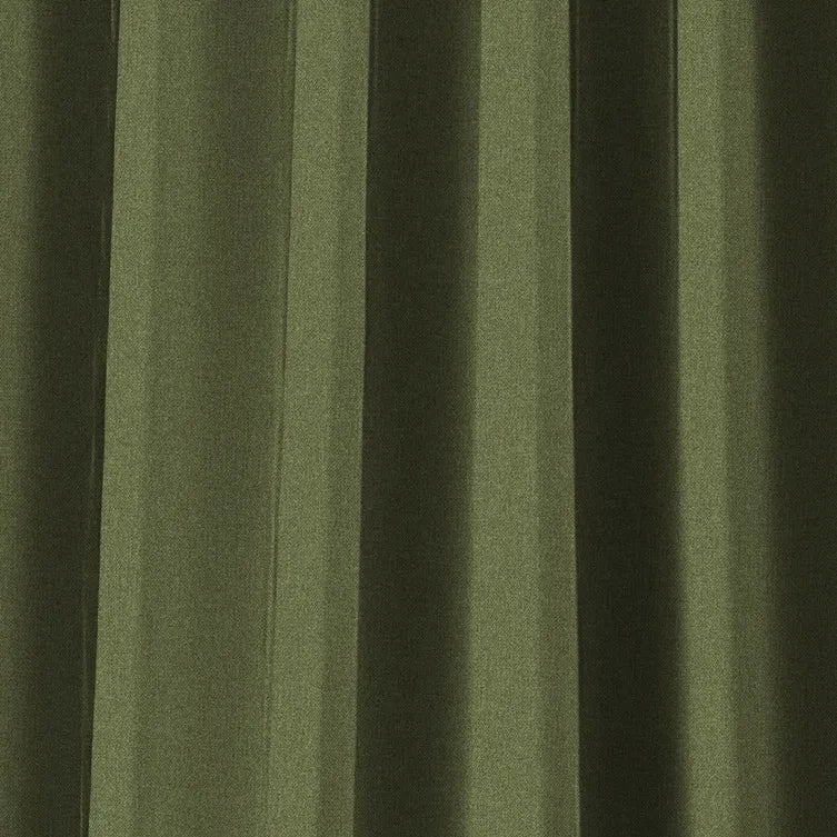 Nomad's Diary Edition 10 - Melange Plain | Made to Order Light Filtering Curtains Melange Plain-Sap Green