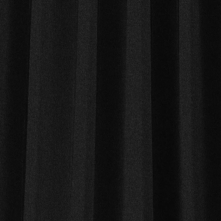 Hallmark Drapes Edition 3 - Melange Plain | Made to Order Light Filtering Curtains Melange Plain-Black Beauty