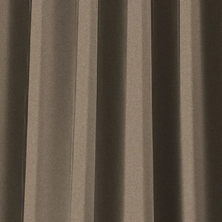 Hallmark Drapes Edition 3 - Melange Plain | Made to Order Light Filtering Curtains Melange Plain-Feather Brown