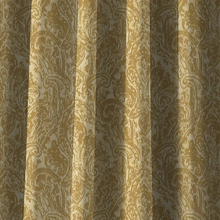 Elementos Edition 4 - Calico | Made to Order Light Filtering Curtains Calico-Mustard