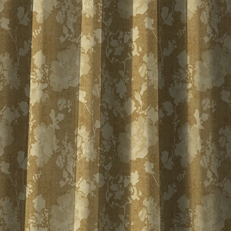 Elementos Edition 4 - Botanical | Made to Order Light Filtering Curtains Botanical-Mustard