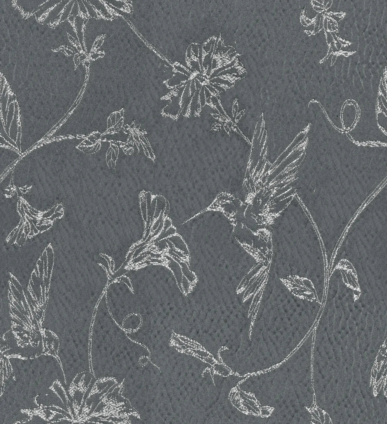 Cosmic Charm Edition 3 - Hummingbird | Made to Order Light Filtering Curtains Hummingbird-Graphite