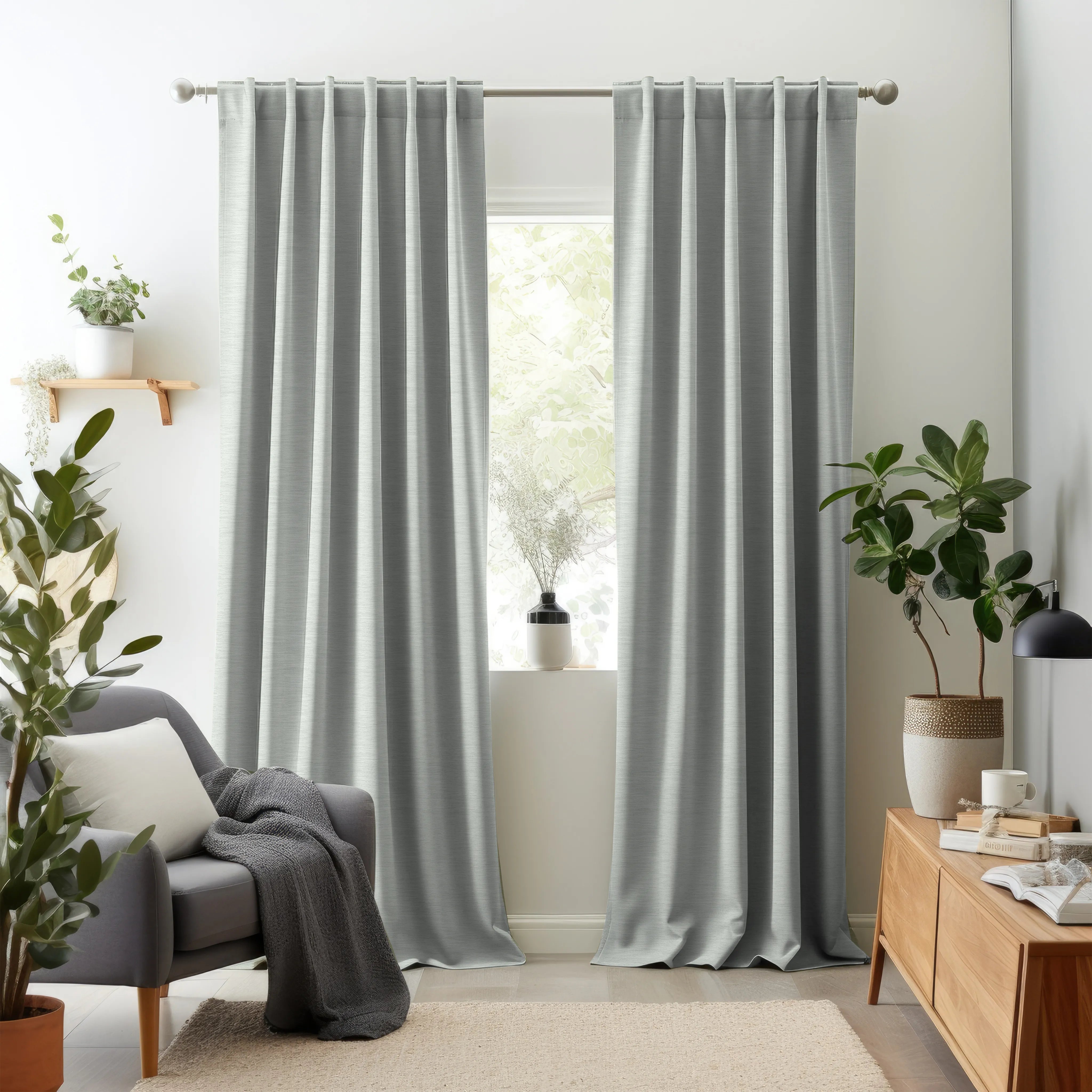 Hallmark Drapes Edition 7 - Belaya | Made to Order Light Filtering Curtains Belaya-Cream