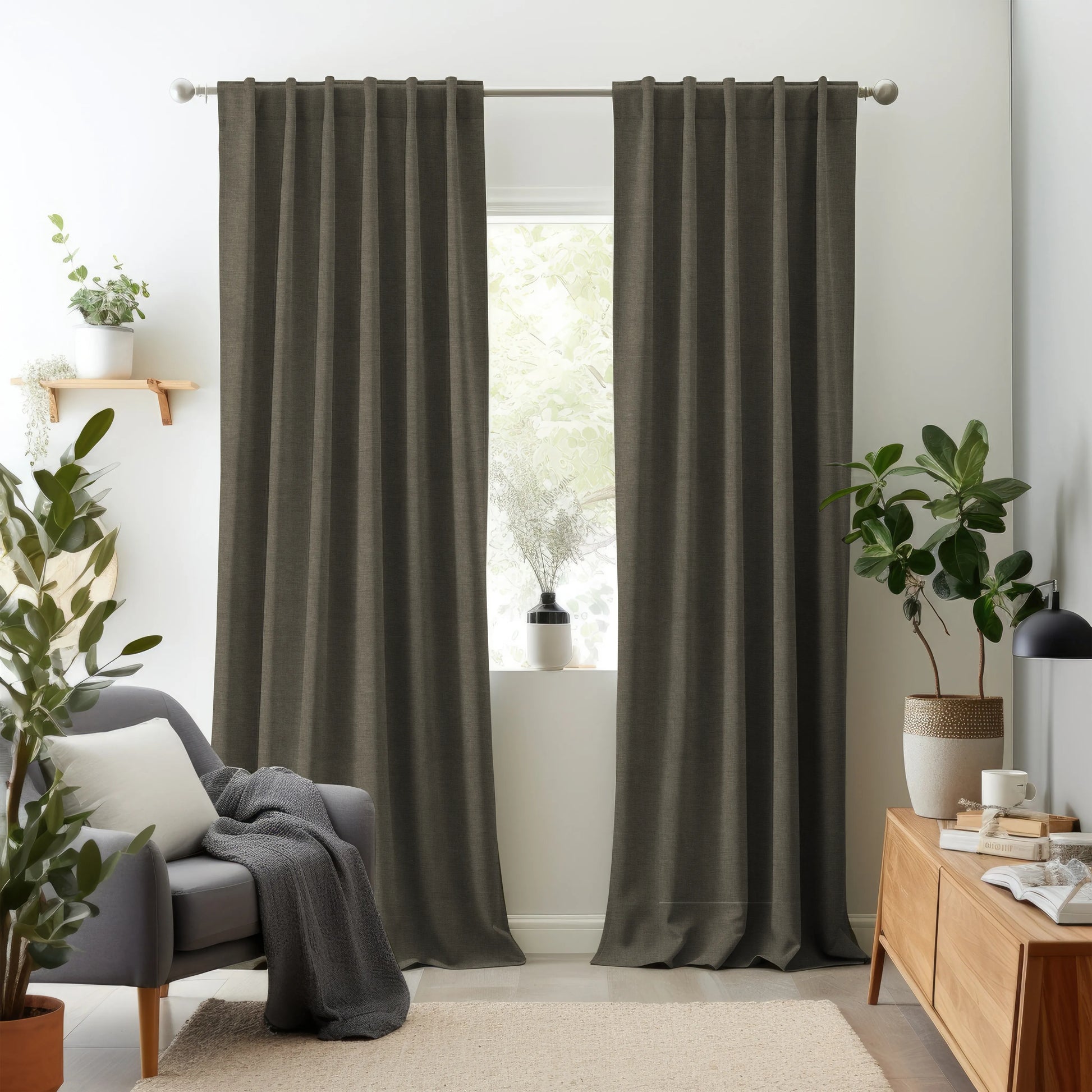 Hallmark Drapes Edition 7 - Cavalla | Made to Order Light Filtering Curtains Cavalla-Biscotti