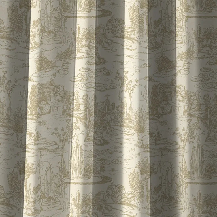 Cosmic Charm Edition 3 - Arcadia | Made to Order Light Filtering Curtains Arcadia-Pearl
