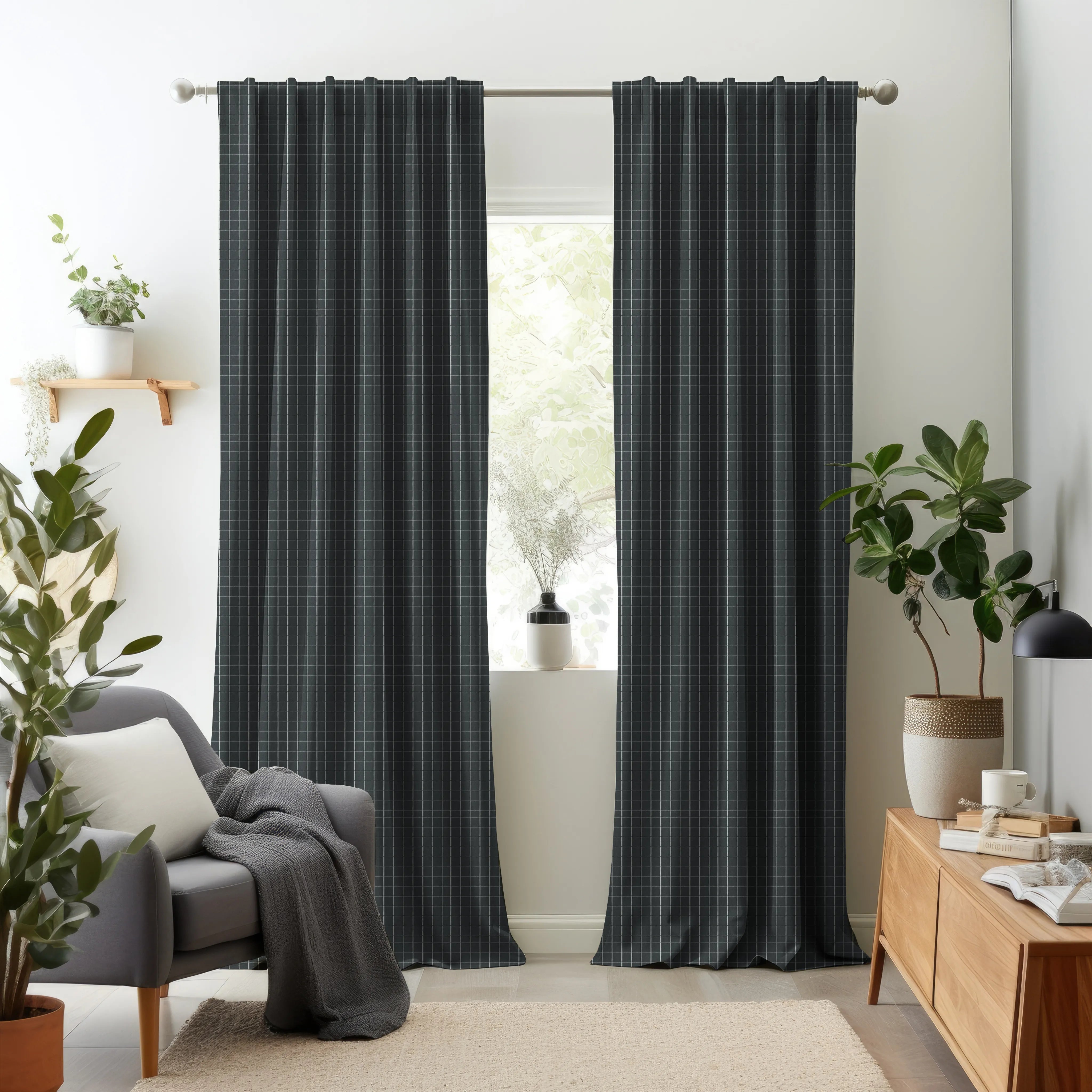 Hallmark Drapes Edition 6 - Tally | Upholstery Fabric Tally-Shadow