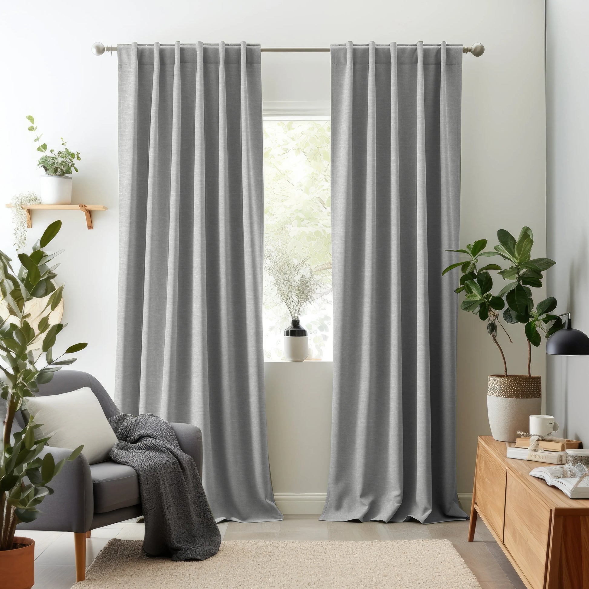 Hallmark Drapes Edition 7 - Radnor | Made to Order Light Filtering Curtains Radnor-Snow