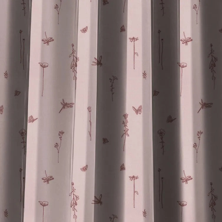 Nomad's Diary Edition 3 - Verbana | Made to Order Sheer Curtains Verbana-Dustyrose