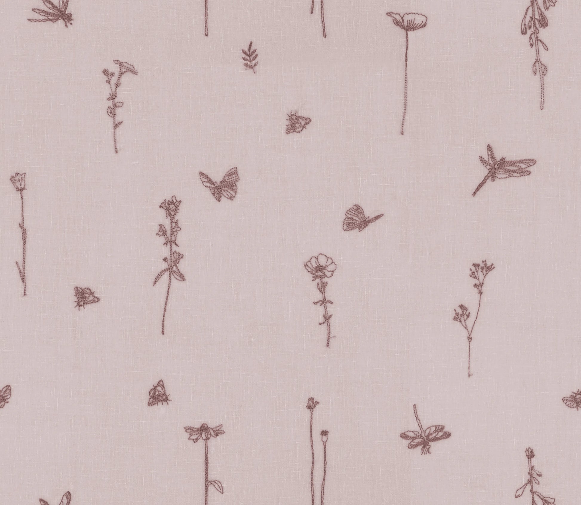 Nomad's Diary Edition 3 - Verbana | Made to Order Sheer Curtains Verbana-Dustyrose