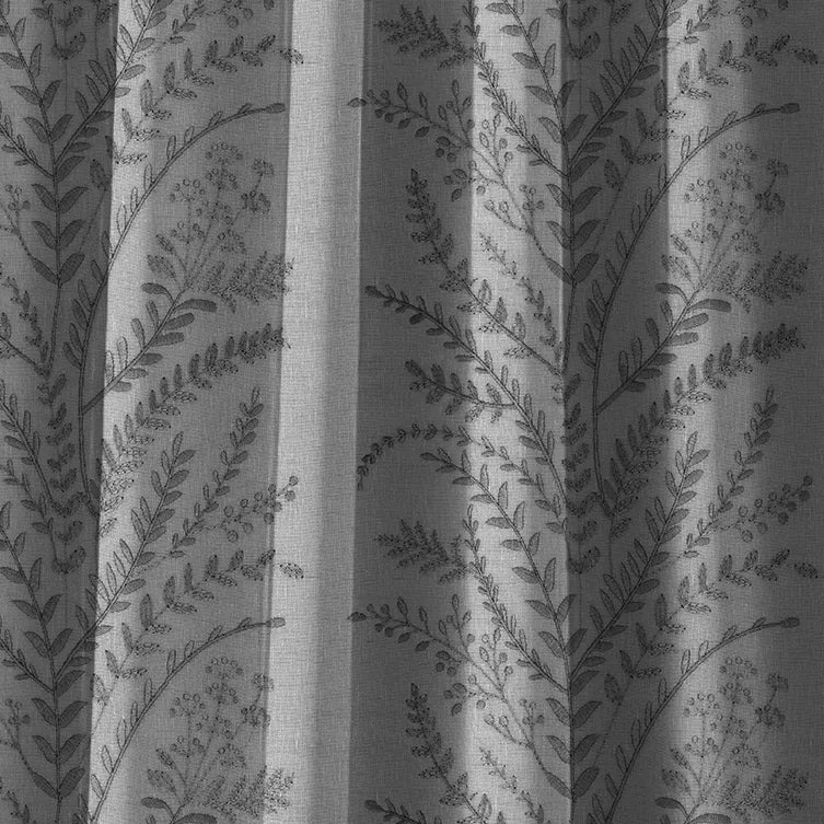 Hallmark Drapes Edition 5 - Floralstreak | Made to Order Sheer Curtains Floralstreak-Fossil