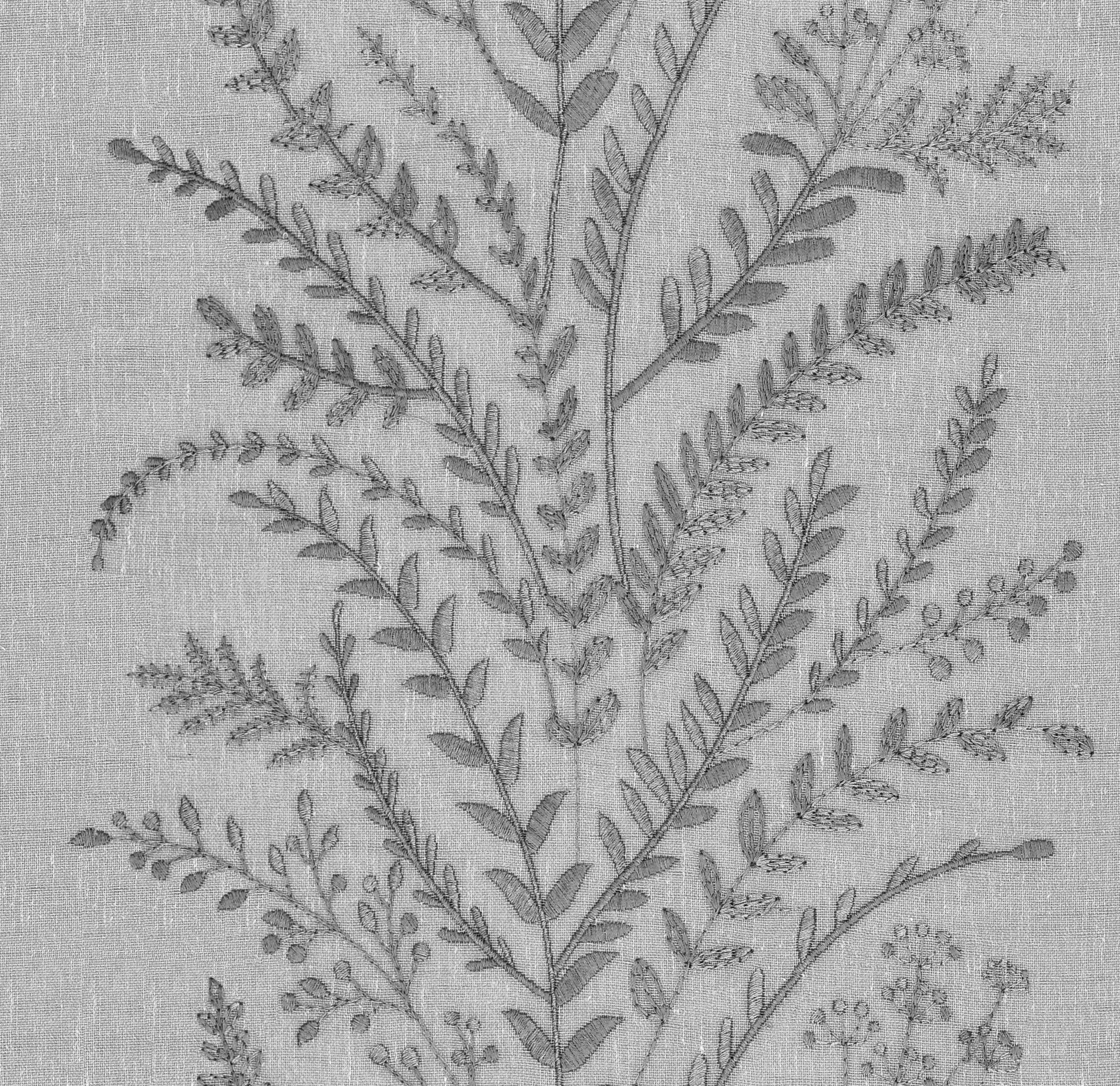 Hallmark Drapes Edition 5 - Floralstreak | Made to Order Sheer Curtains Floralstreak-Fossil