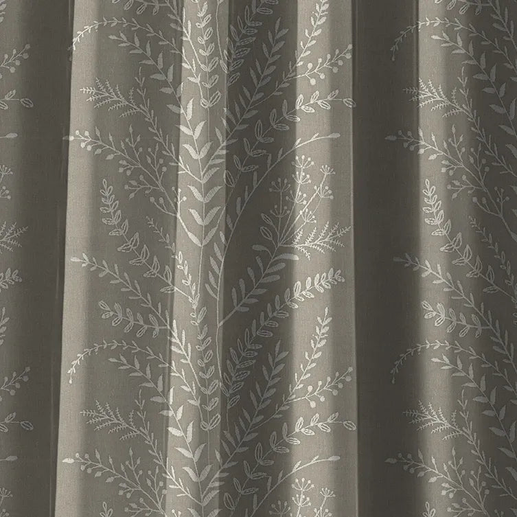 Hallmark Drapes Edition 5 - Floralstreak | Made to Order Sheer Curtains Floralstreak-Oatmeal