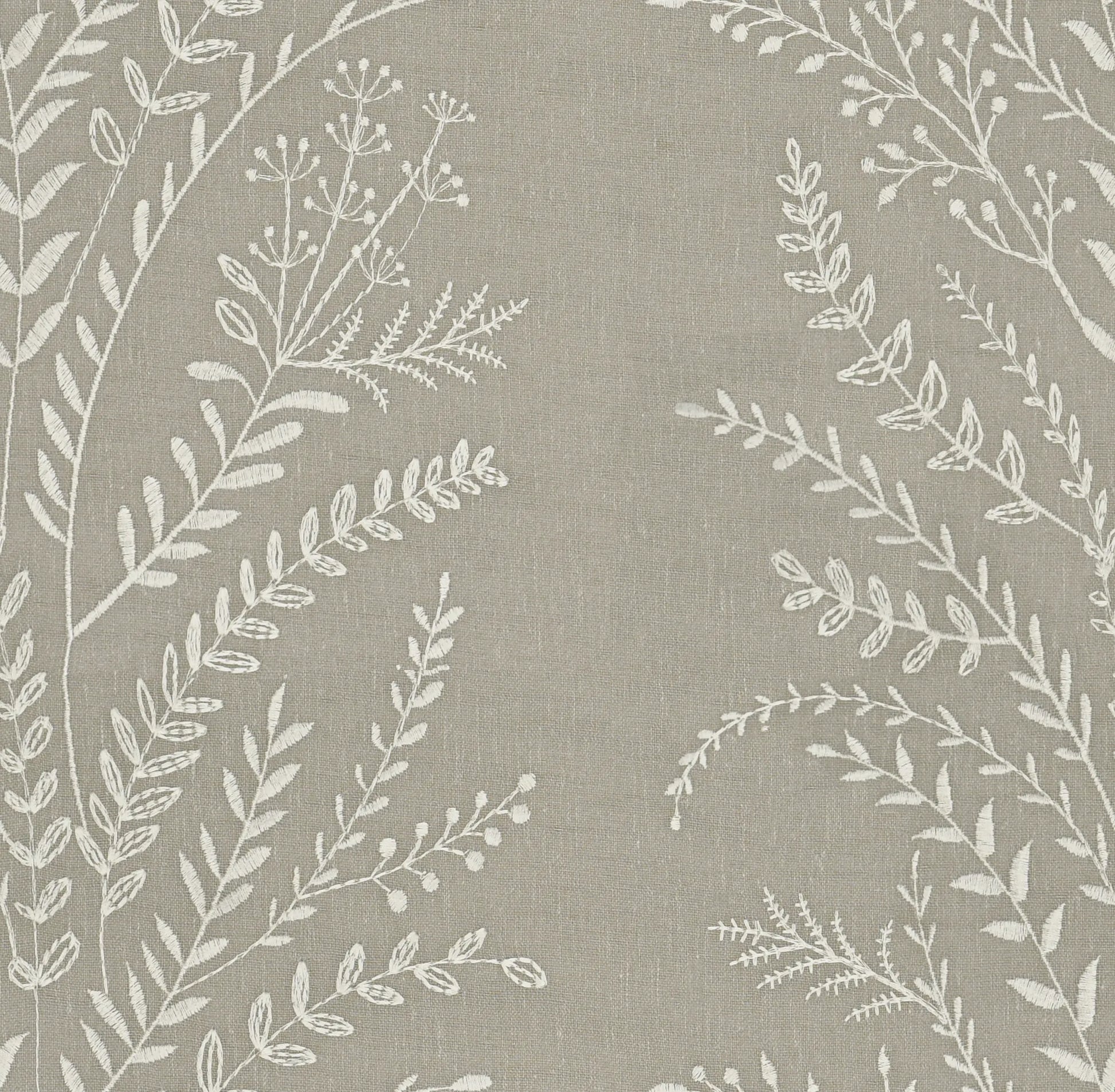 Hallmark Drapes Edition 5 - Floralstreak | Made to Order Sheer Curtains Floralstreak-Oatmeal