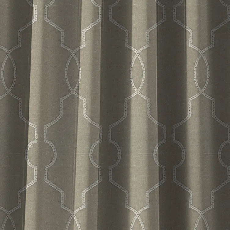 Hallmark Drapes Edition 5 - Grille | Made to Order Sheer Curtains Grille-Husk
