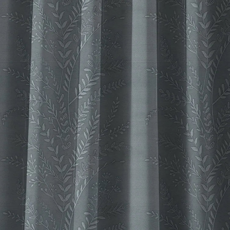 Hallmark Drapes Edition 5 - Floralstreak | Made to Order Sheer Curtains Floralstreak-Gunpowder