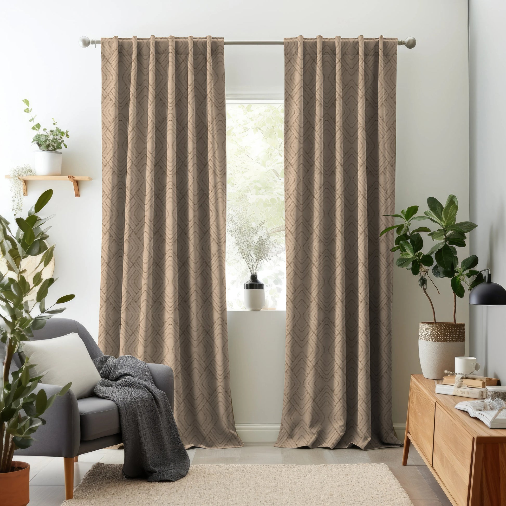 Hallmark Drapes Edition 5 - Glazing | Made to Order Sheer Curtains Glazing-Pinksalt
