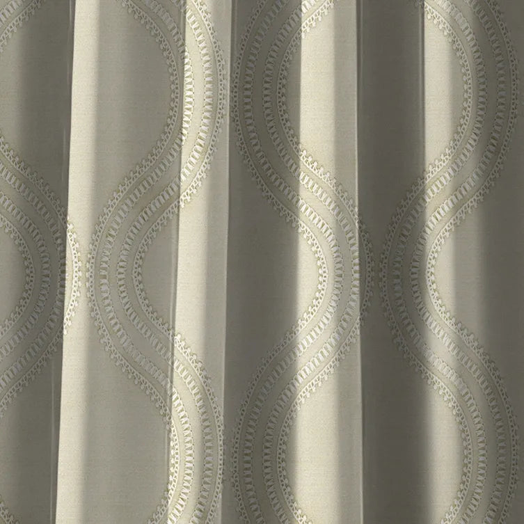 Hallmark Drapes Edition 5 - Oozing | Made to Order Sheer Curtains Oozing-Pearl