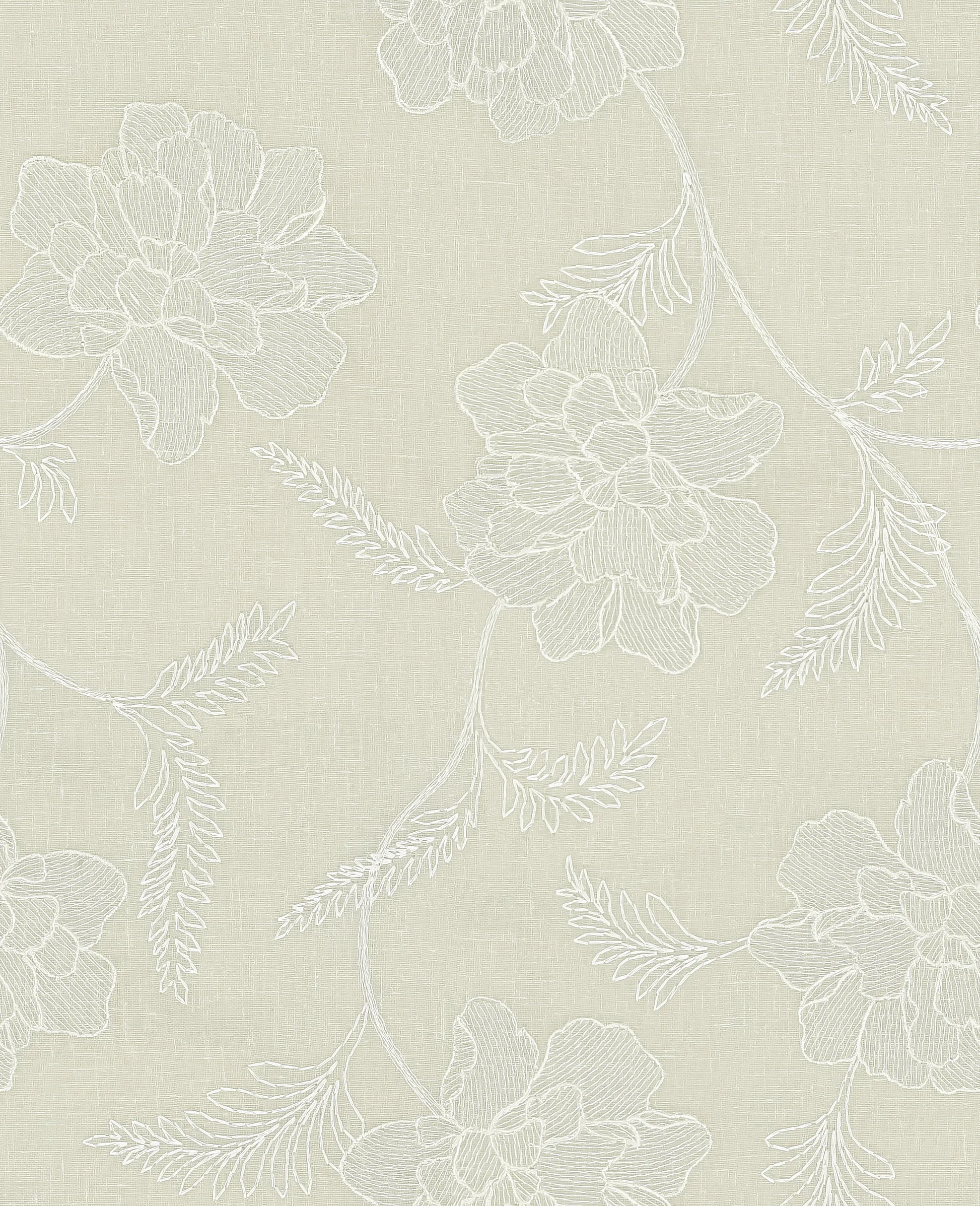 Hallmark Drapes Edition 5 - Blossomy | Made to Order Sheer Curtains Blossomy-Pearl