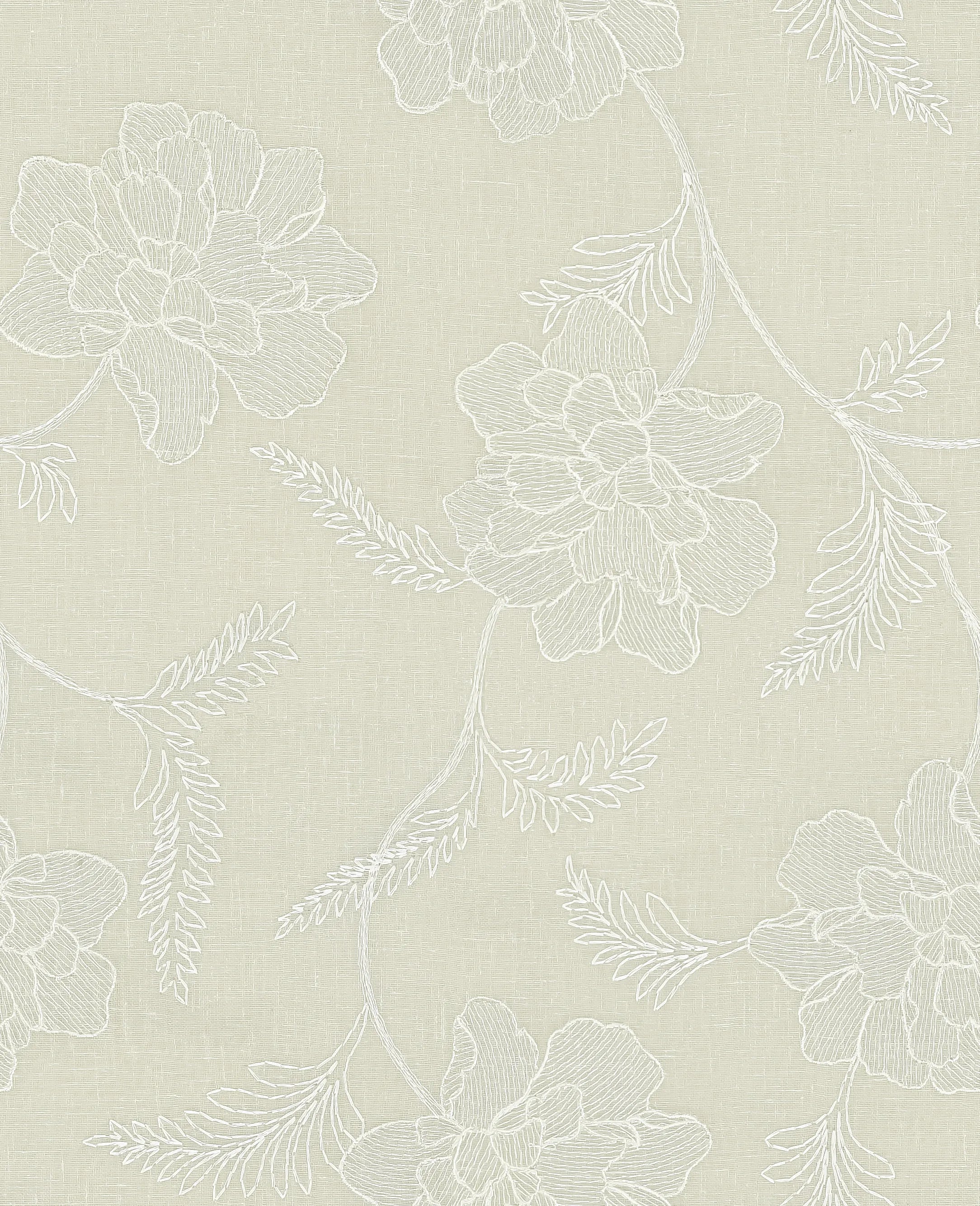 Hallmark Drapes Edition 5 - Blossomy | Made to Order Sheer Curtains Blossomy-Pearl