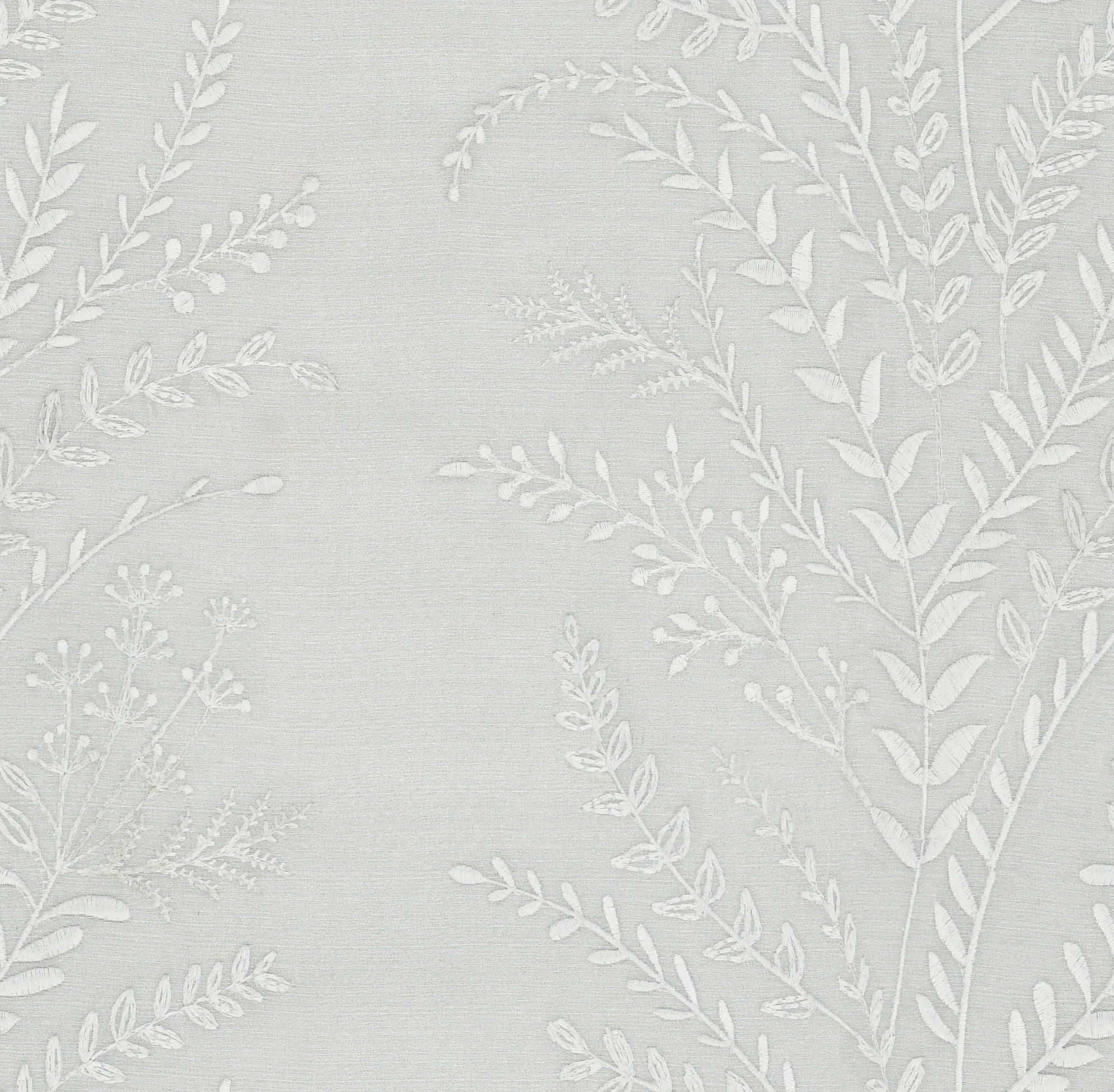 Hallmark Drapes Edition 5 - Floralstreak | Made to Order Sheer Curtains Floralstreak-Chalk